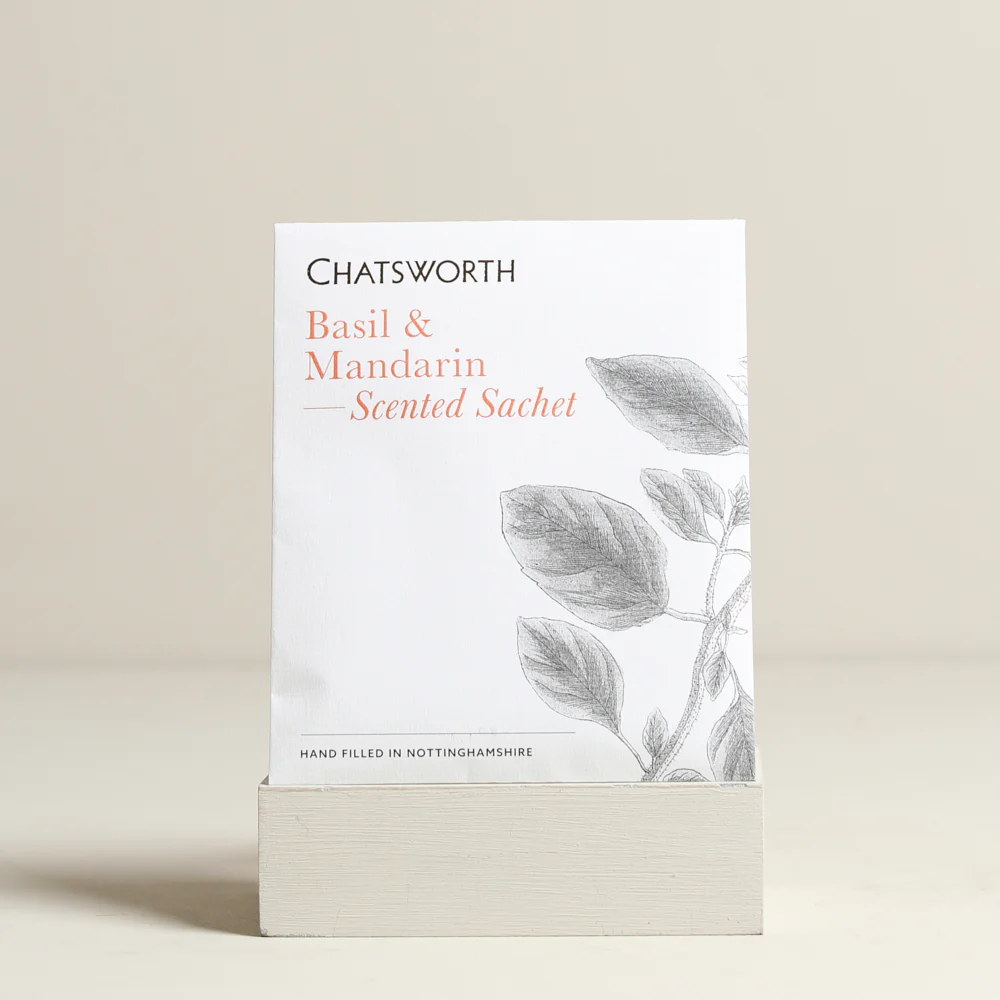 Basil & Mandarin Scented Sachet