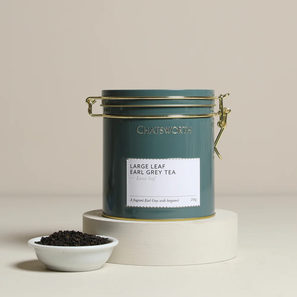 Chatsworth Caddy Tin – Loose Leaf Earl Grey