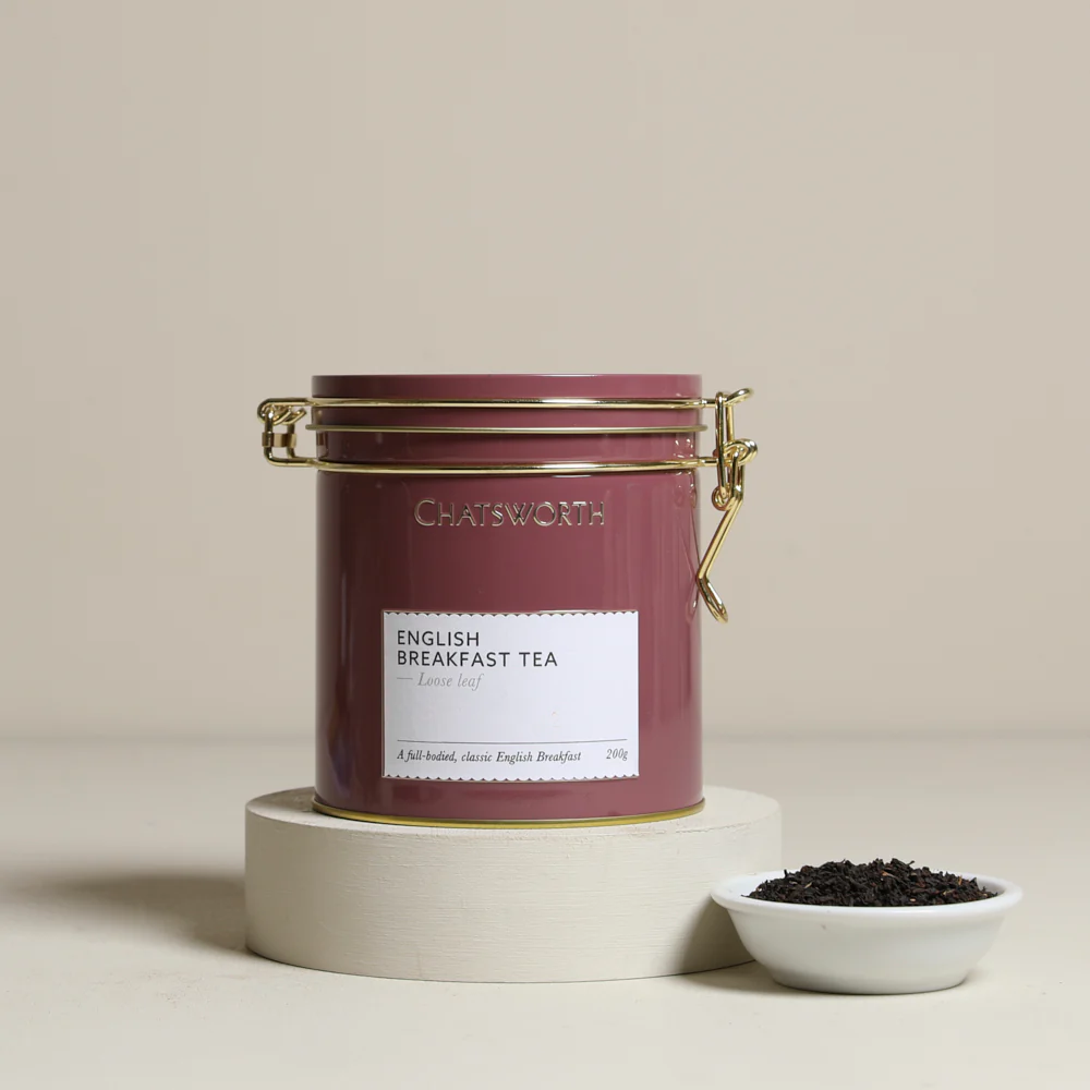 Chatsworth Caddy Tin – Loose Leaf English Breakfast