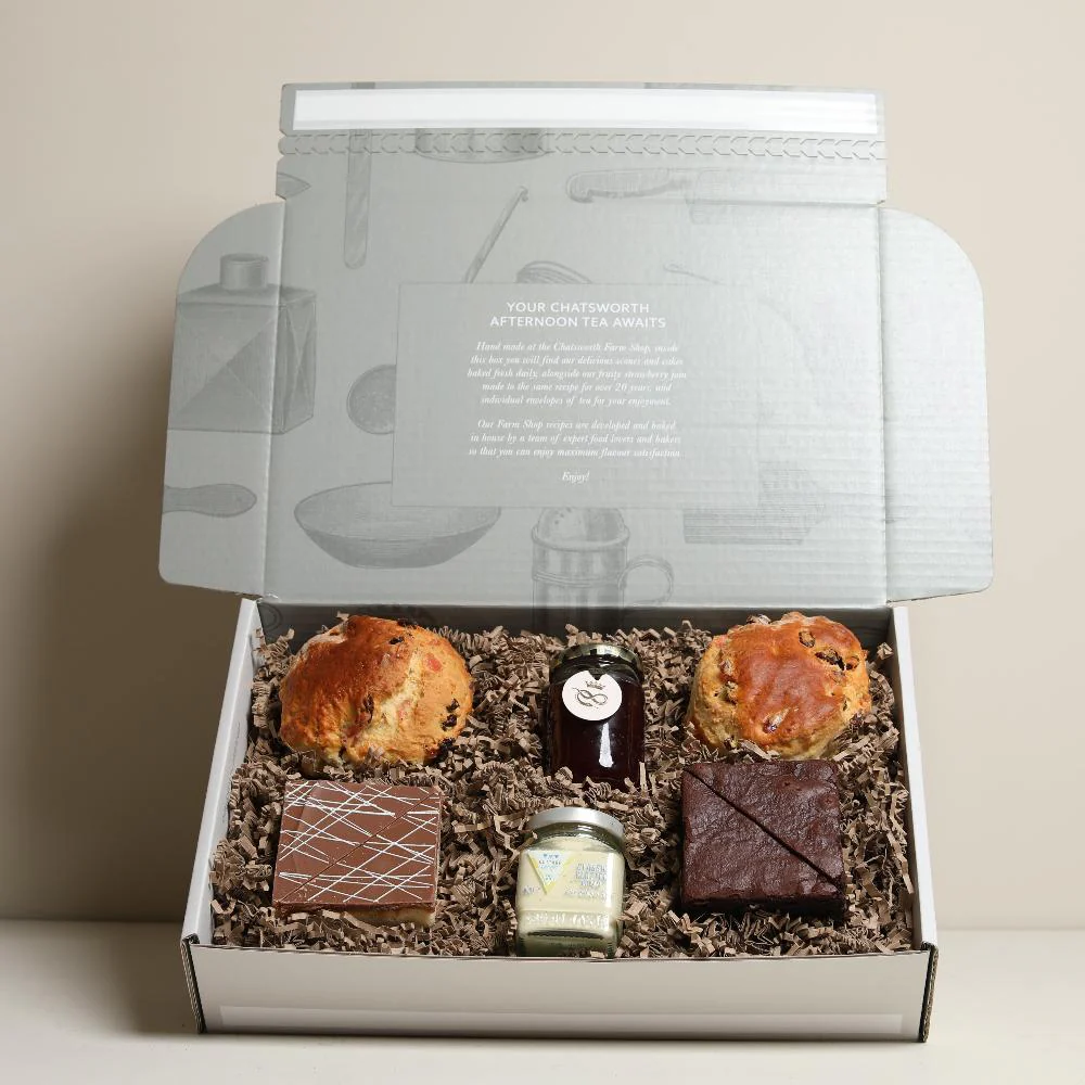 Chatsworth Cream Tea Gift Box - Image 3