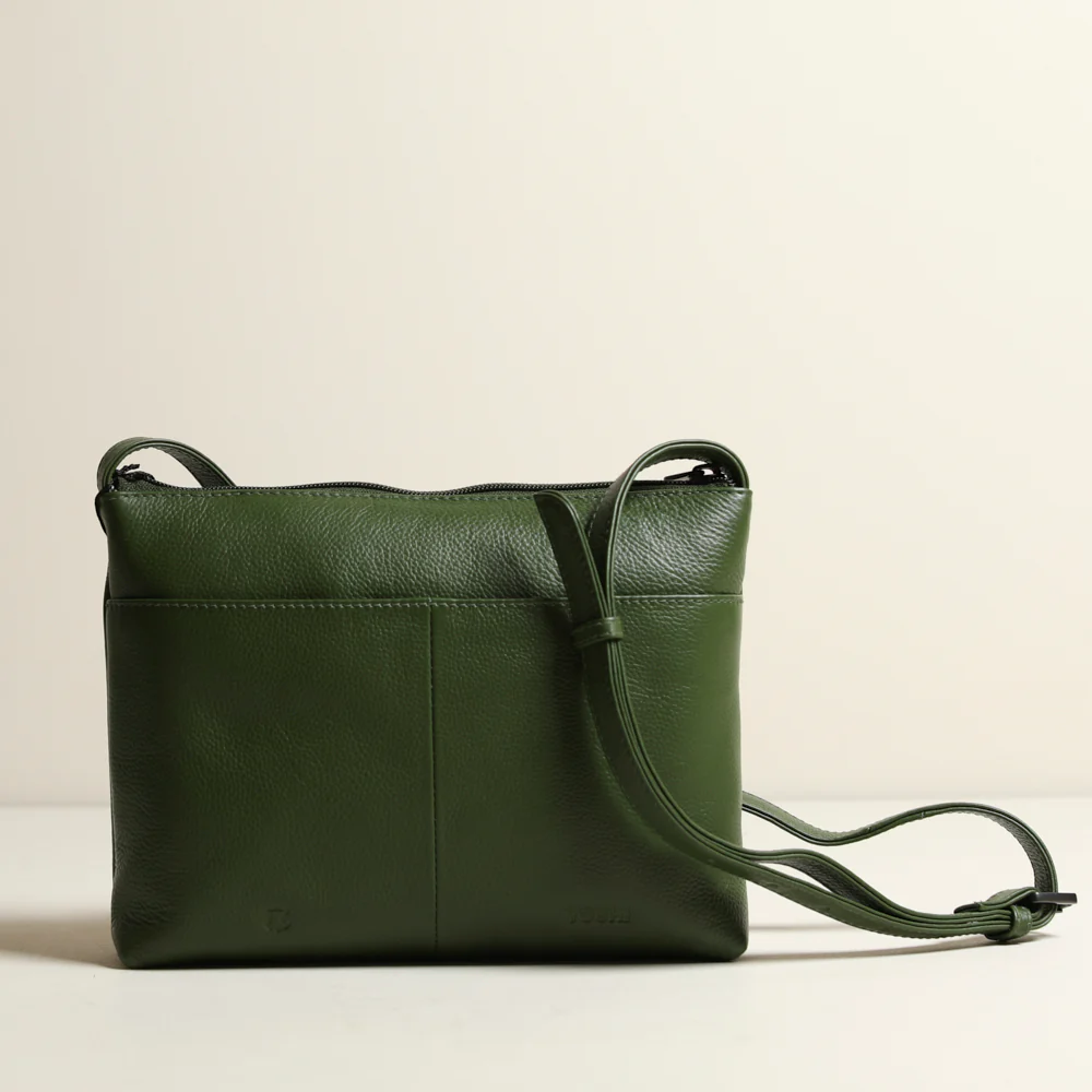 Jane Austen Crossbody Bag Green - Image 3