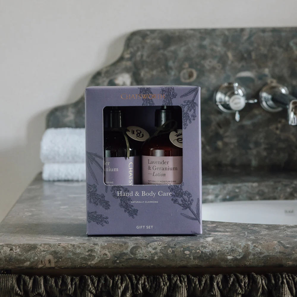 Naturally Cleansing Lavender & Geranium Gift Set - Image 4