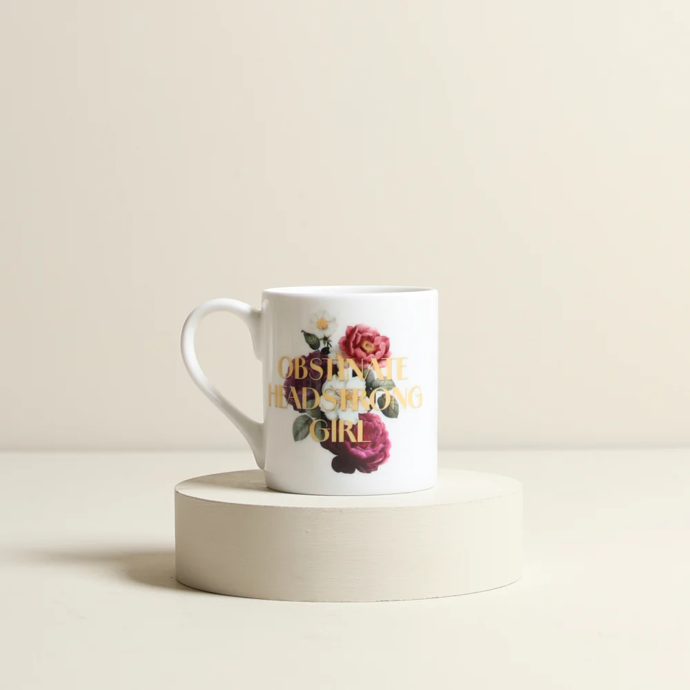 Jane Austen Obstinate Headstrong Girl Mug - Image 2