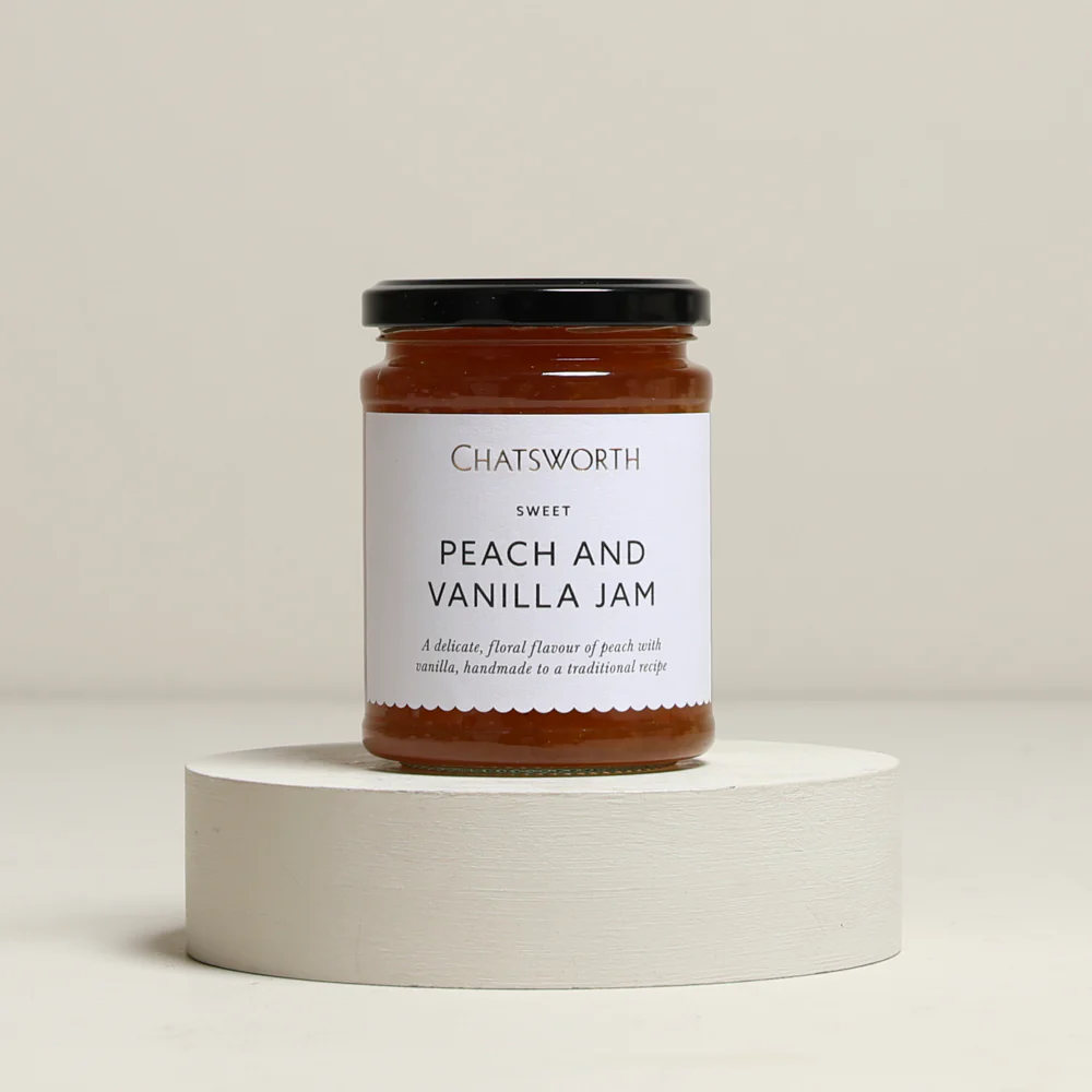 Peach and Vanilla Jam