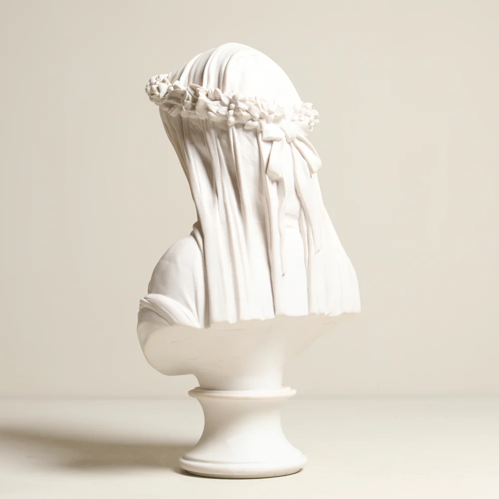 Veiled Vestal Virgin Bust - Image 4