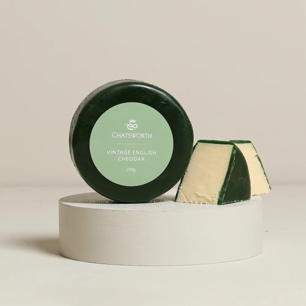 Vintage English Cheddar Truckle